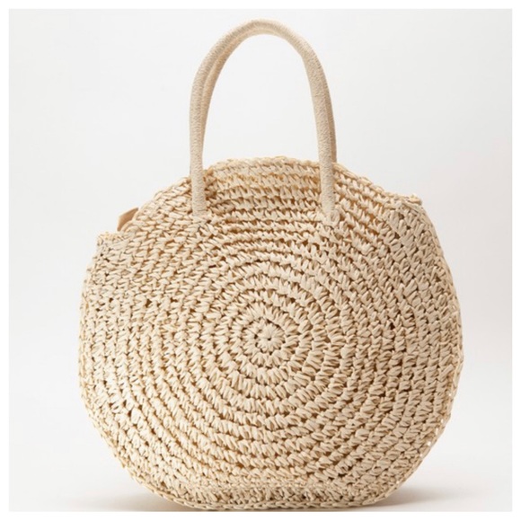 HANDWOVEN AND A BEAUTIFUL BOHO RATTAN BAG - Picture 5 of 7